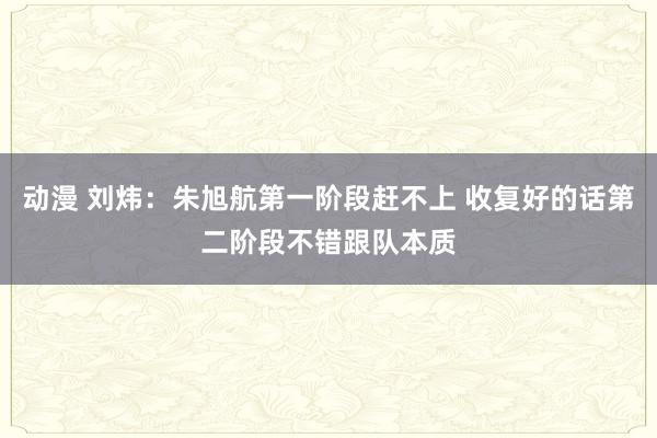 动漫 刘炜：朱旭航第一阶段赶不上 收复好的话第二阶段不错跟队本质